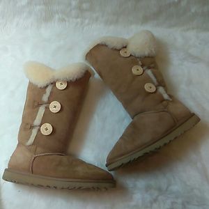 Ugg Bailey Button Boots Tall sz 8